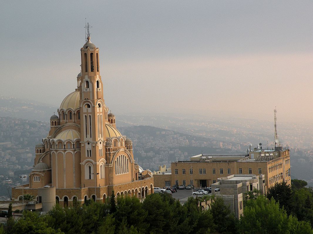 Byblos 05 Byzantine Style Melkite Greek Catholic Basilica of St. Paul Was Built Between 1947 and 1962 